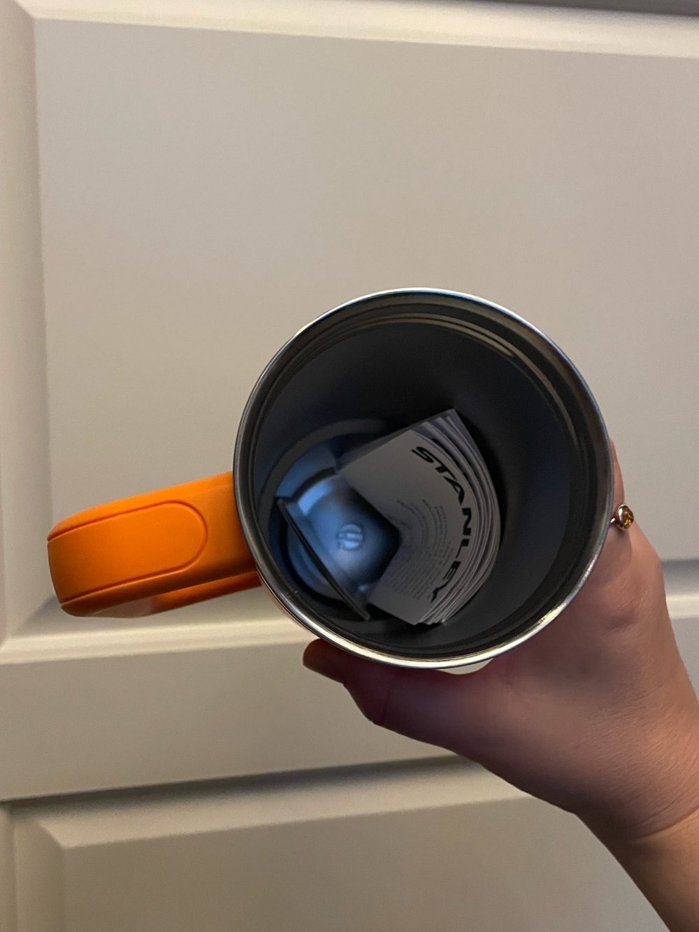 STANLEY ORANGE “THE FLOWSTATE” QUENCHER H2.0 TUMBLER (30 OZ)! - Picture 7 of 7